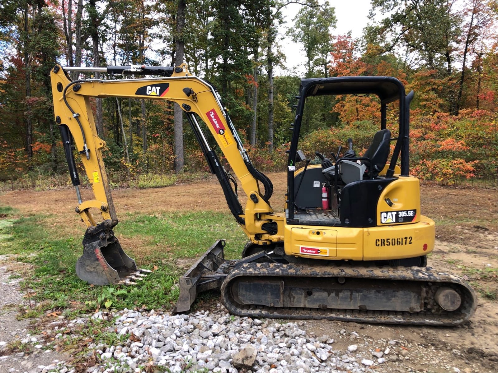 2018 Cat 305.5E2CR