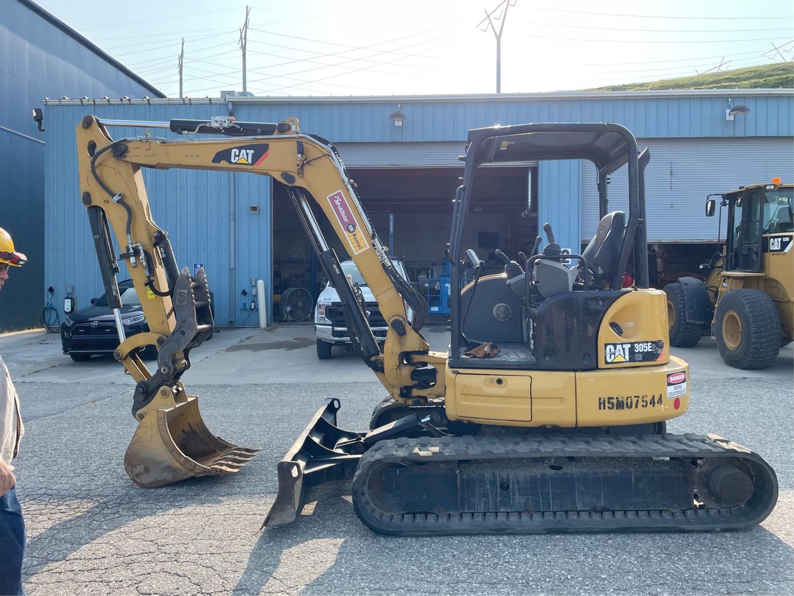 2018 Cat 305E2CR