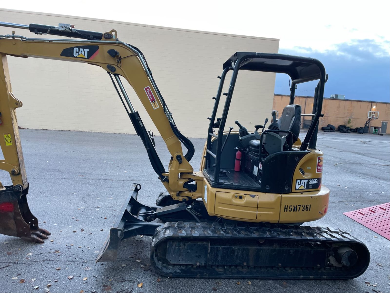 2018 Cat 305E2CR
