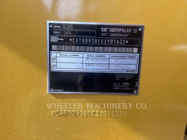 2025 Cat 938 QC