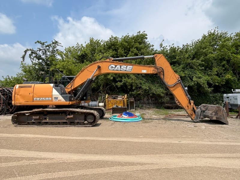 2015 CASE CX250D LARGE CRAWLER EXCAVATOR