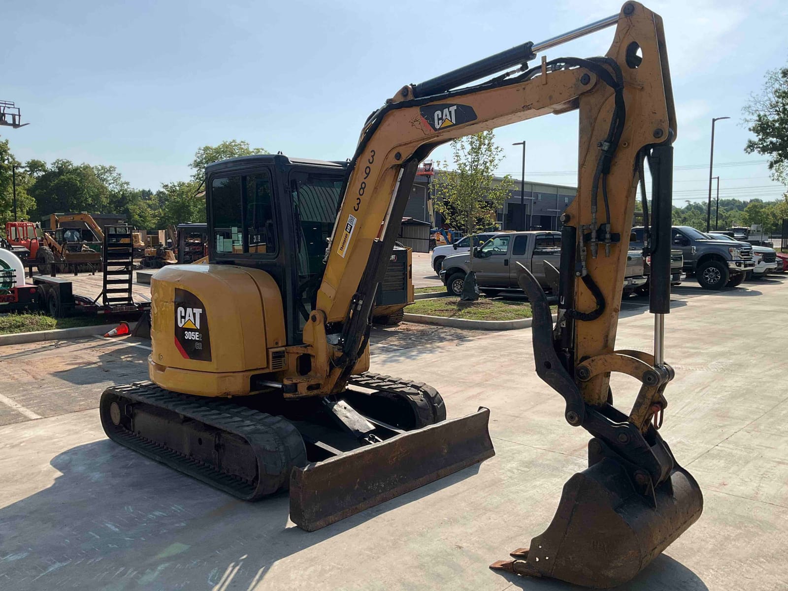 2017 Cat 305E2CR