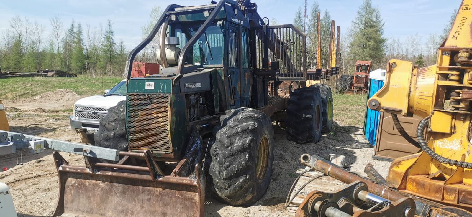 Timberjack 520B Forwarder