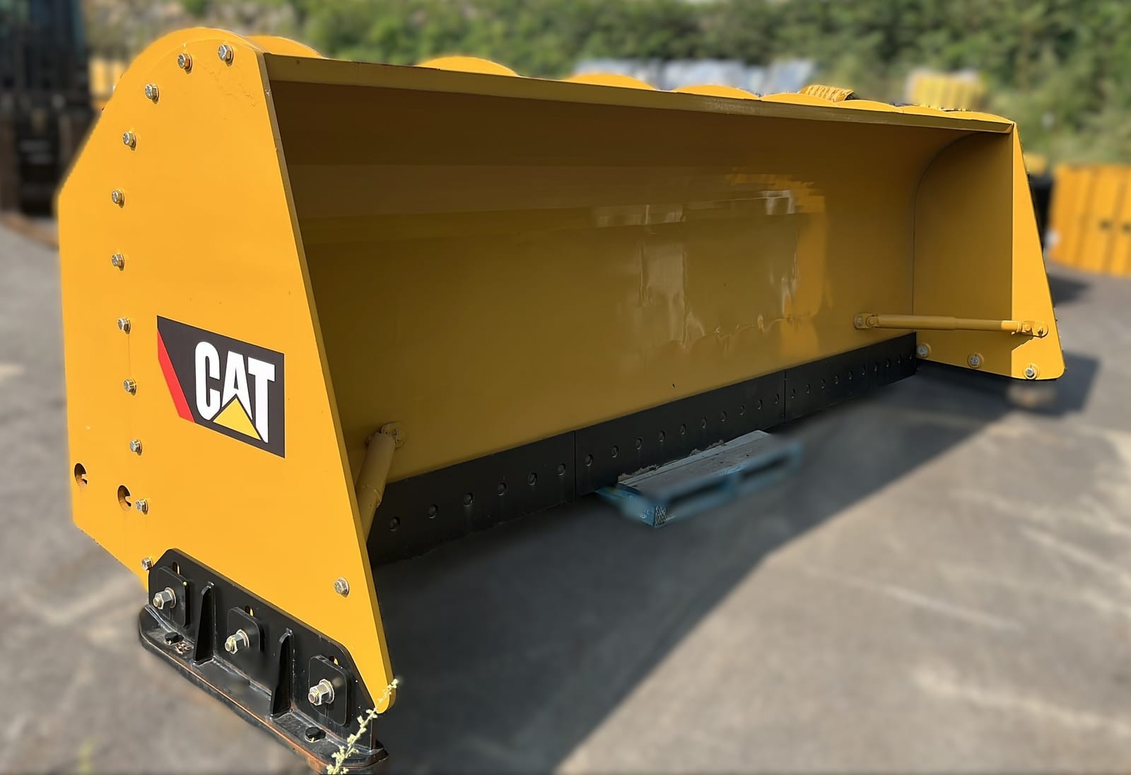 2025 CAT 950/962 15' SNOW PUSHER, FUSION, STEEL EDGE