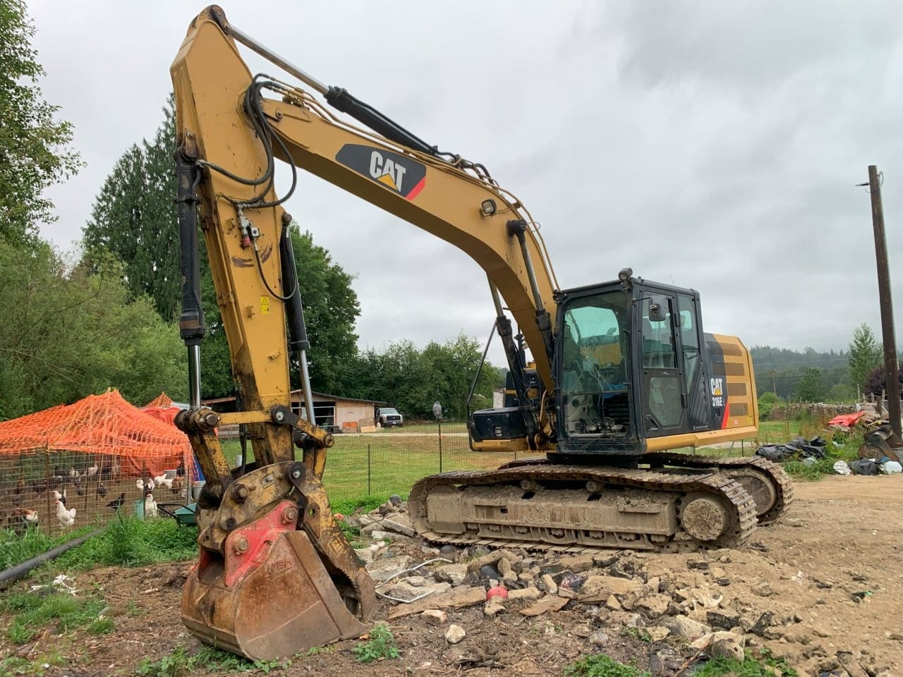 2013 Cat 316E L