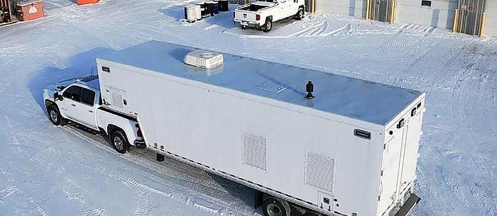 2019 Intercontinental Truck Body Hydrostatic Pressure Testing Trailer