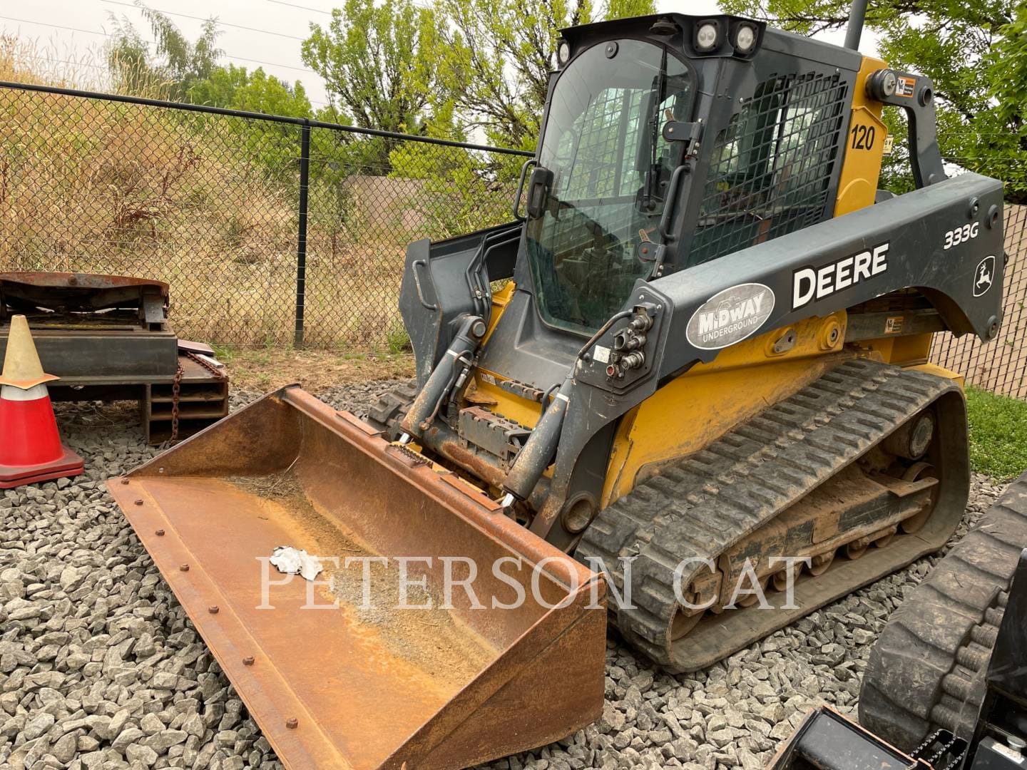 2018 DEERE 333G Compact Track Loader