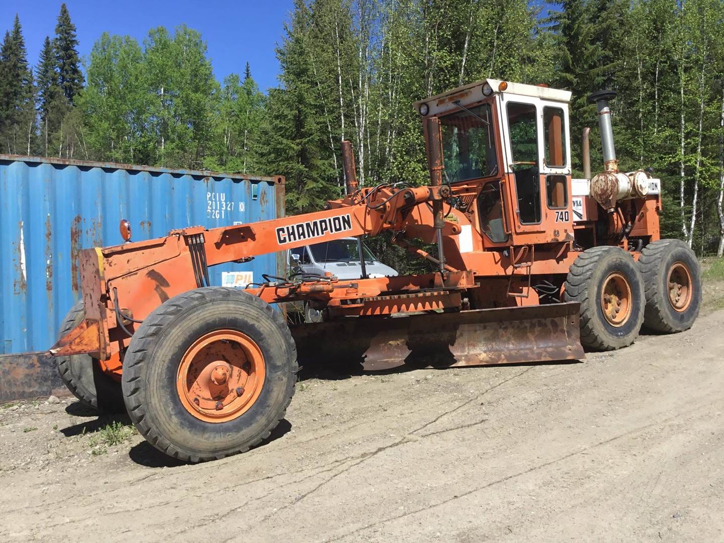 1980 Champion 740 Motor Grader