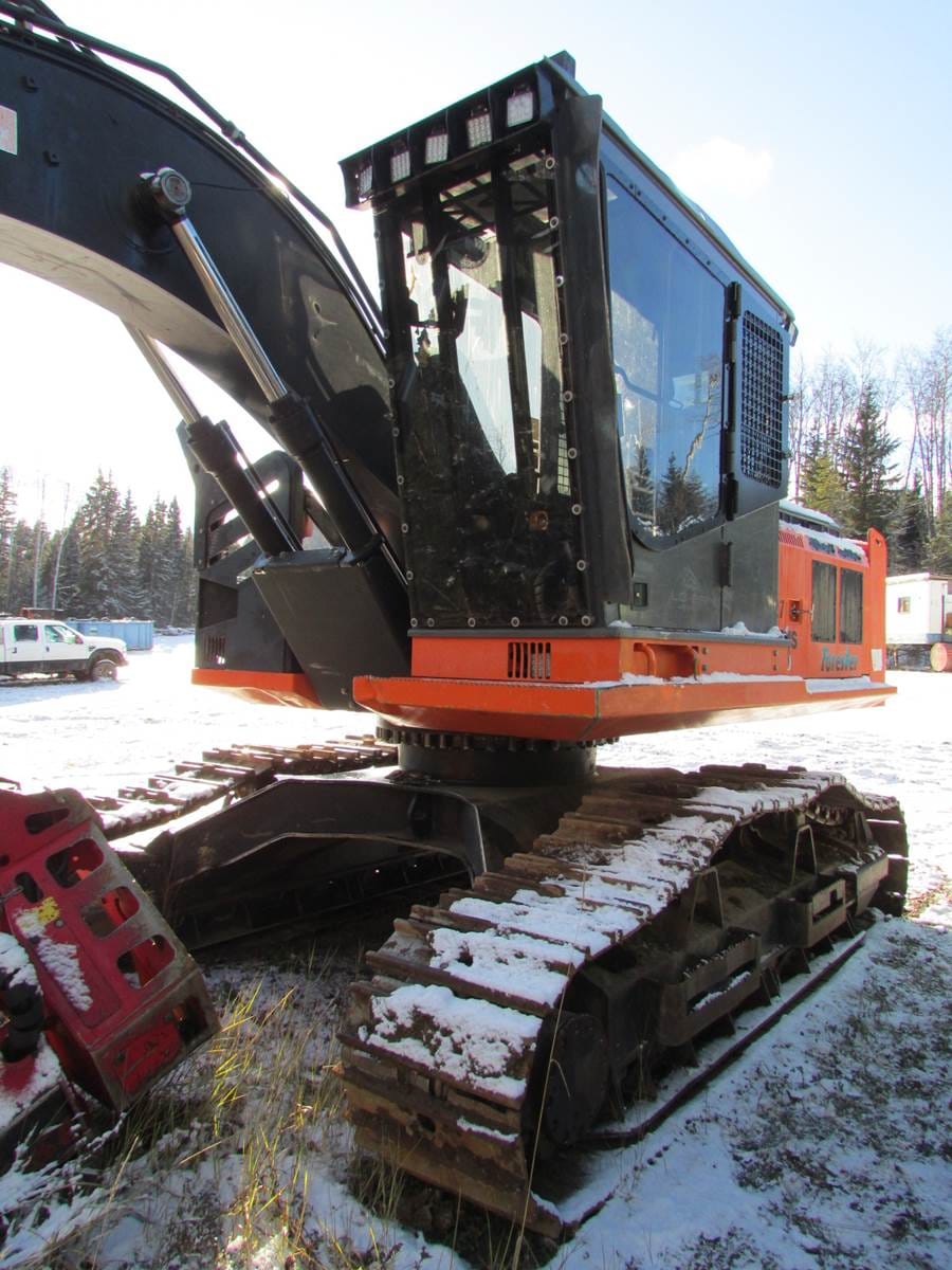 2013 Hitachi ZX210F-3 Logging Processor