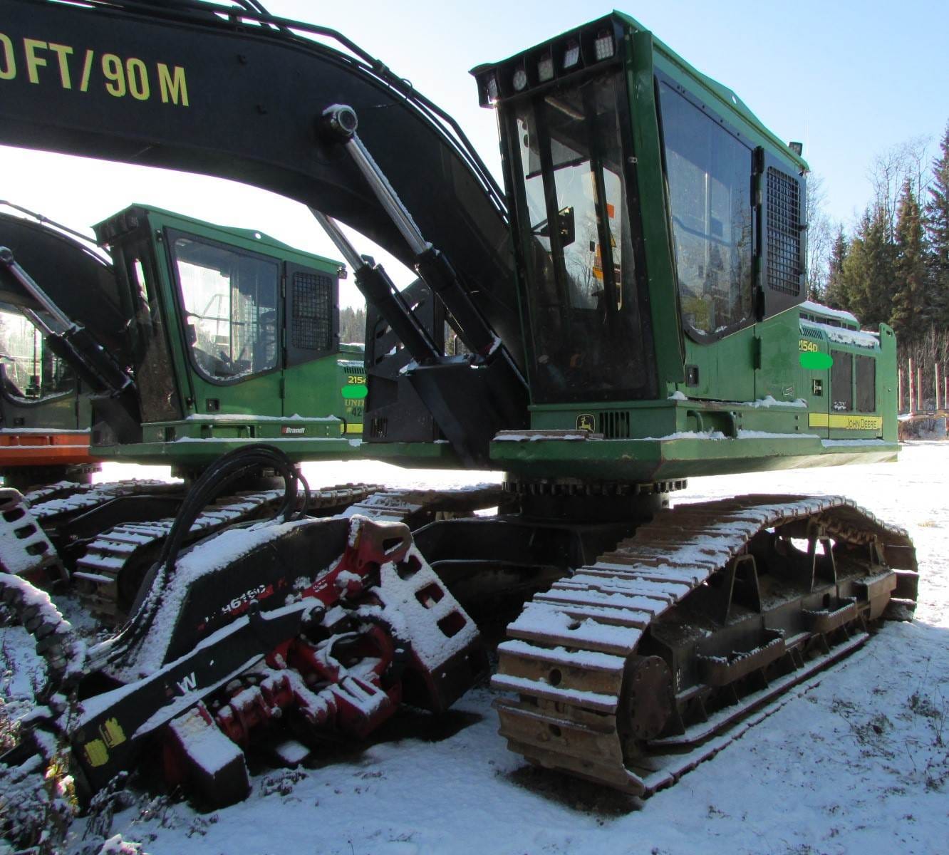 2011 John Deere 2154D Processor