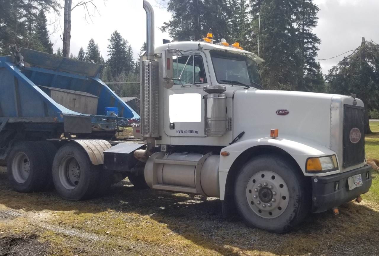1988 Peterbilt 377 Day Cab Truck
