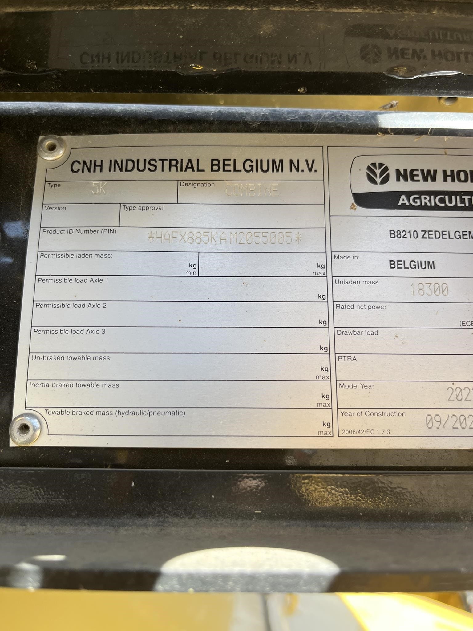 2022 NEW HOLLAND CX8.80