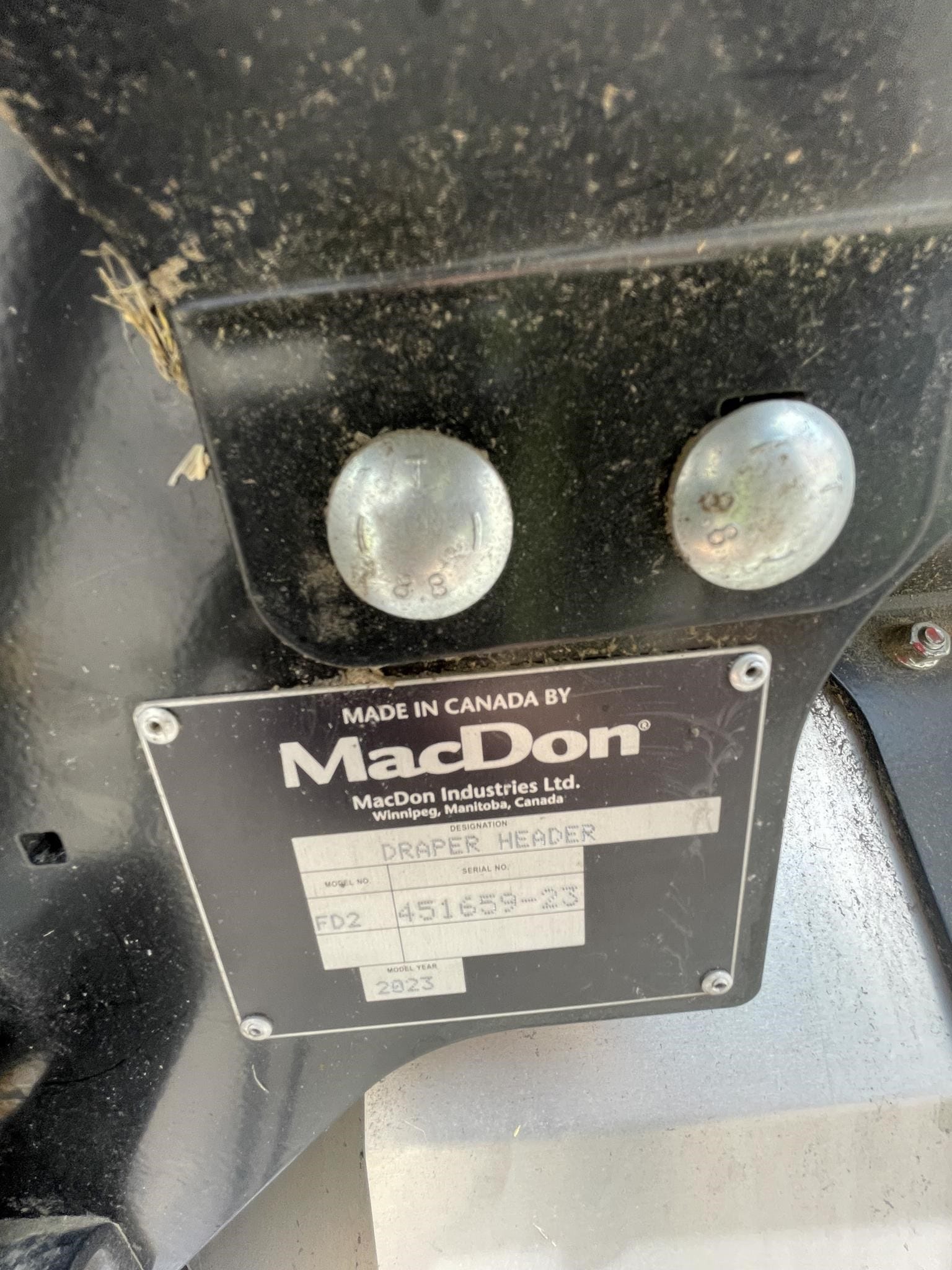 2023 MAC DON FD240
