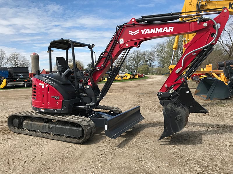 2023 YANMAR VIO55-6A MINI EXCAVATOR