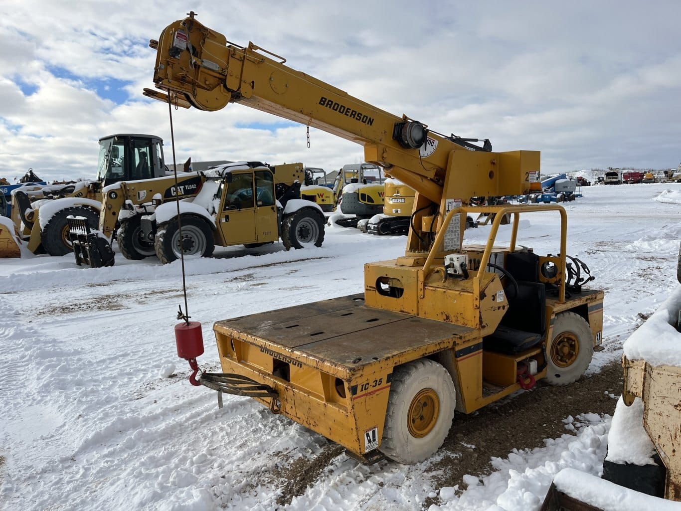 2004 Broderson IC35-2C Dock Crane