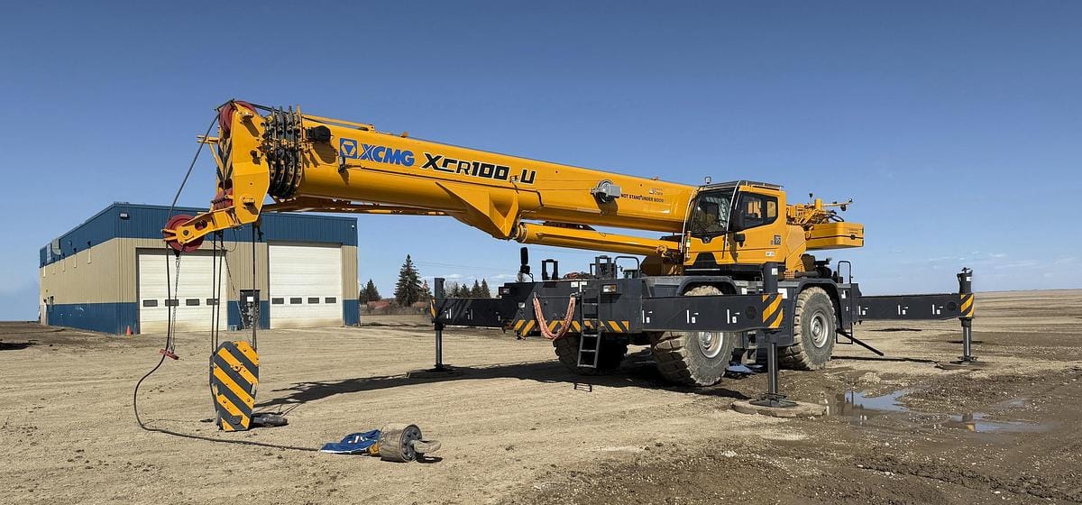 2020 XCMG 100 Ton RT Crane