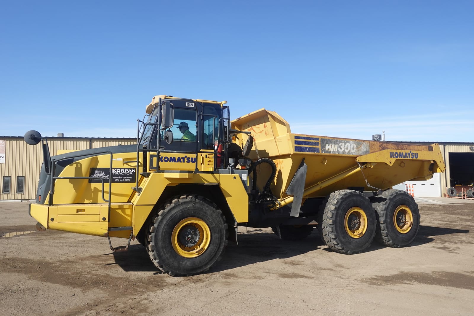 2018 Komatsu HM300-5