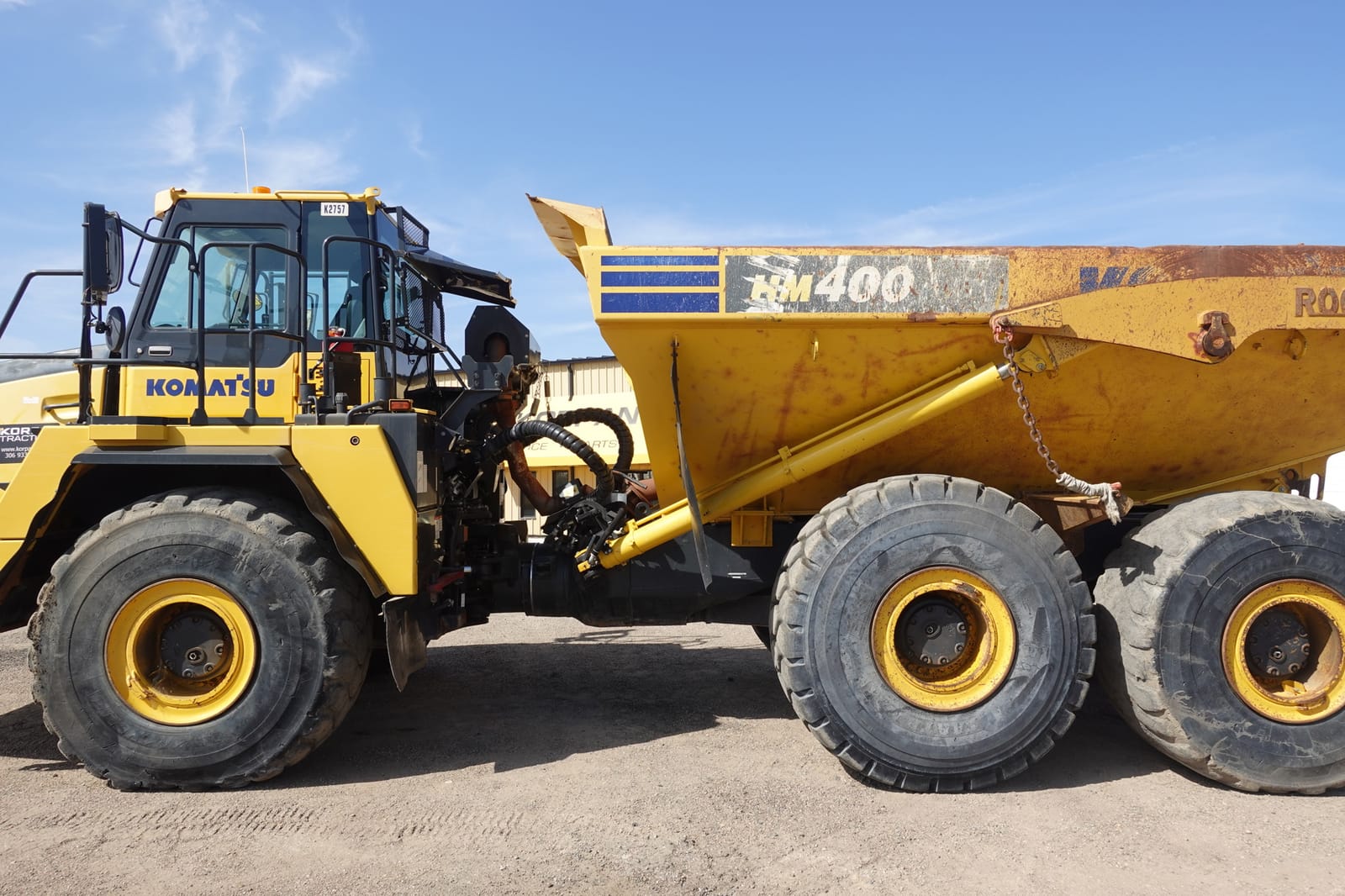 2018 Komatsu HM400-5