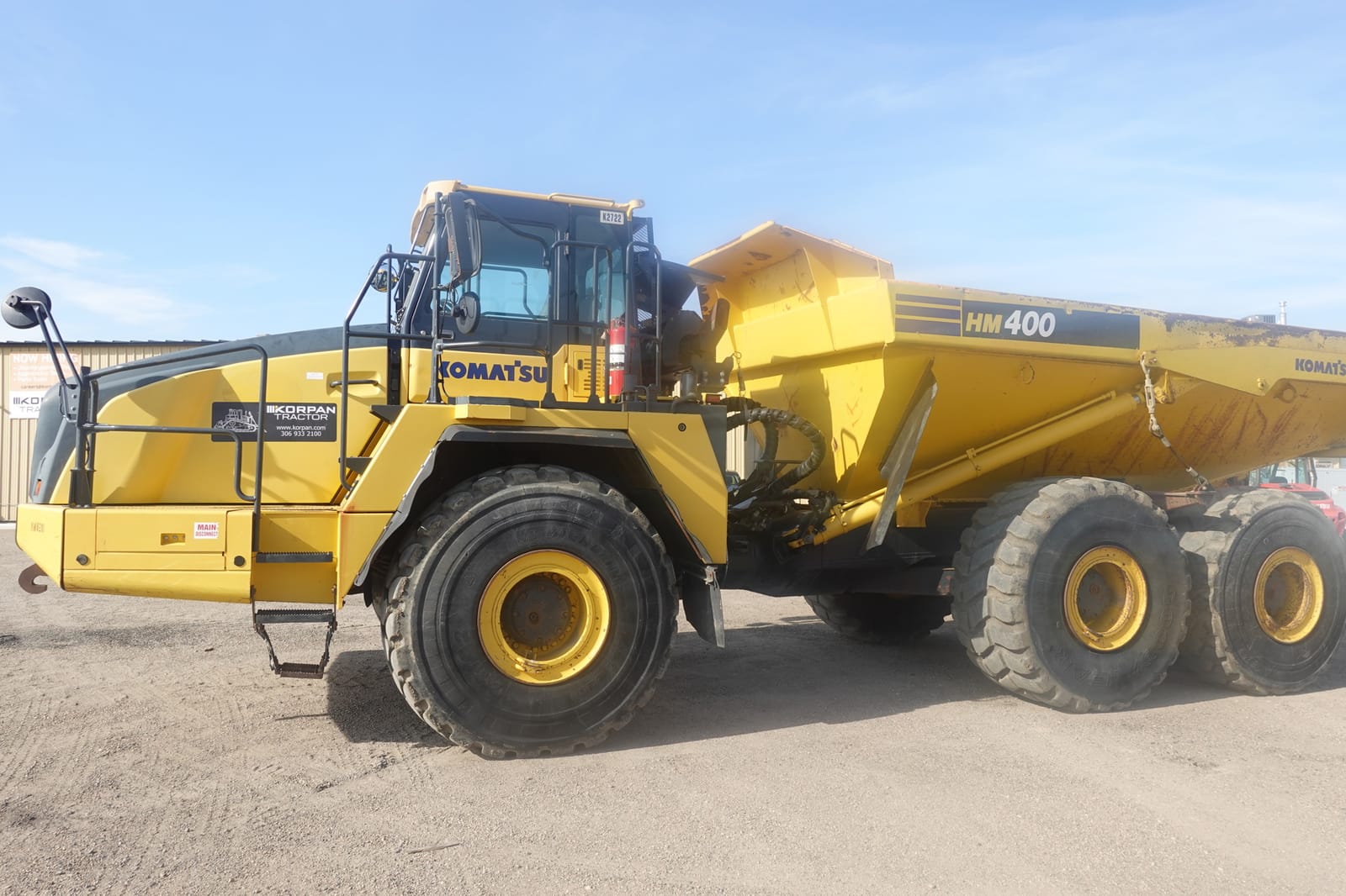 2018 Komatsu HM400-5