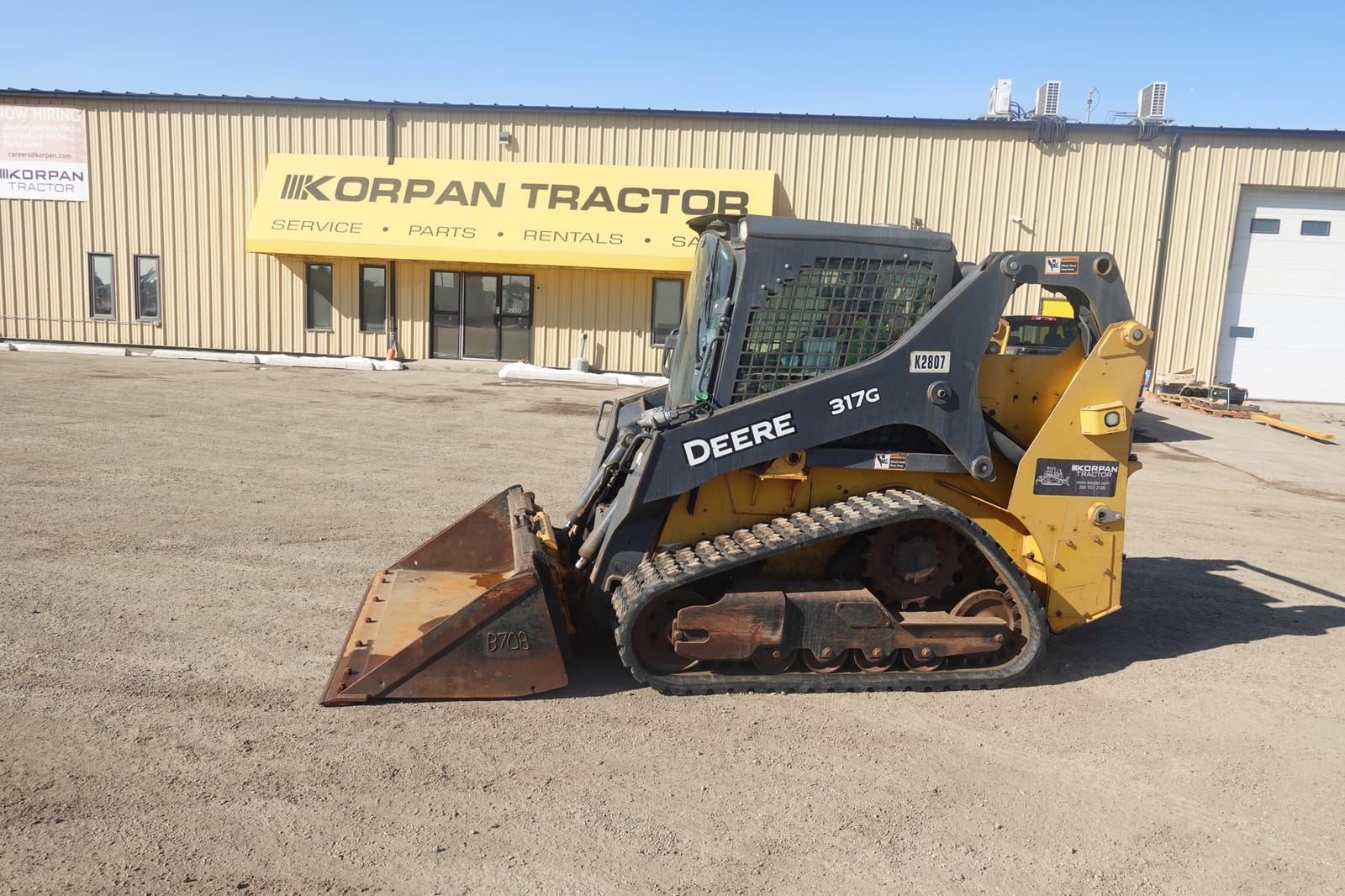 2017 John Deere 317G