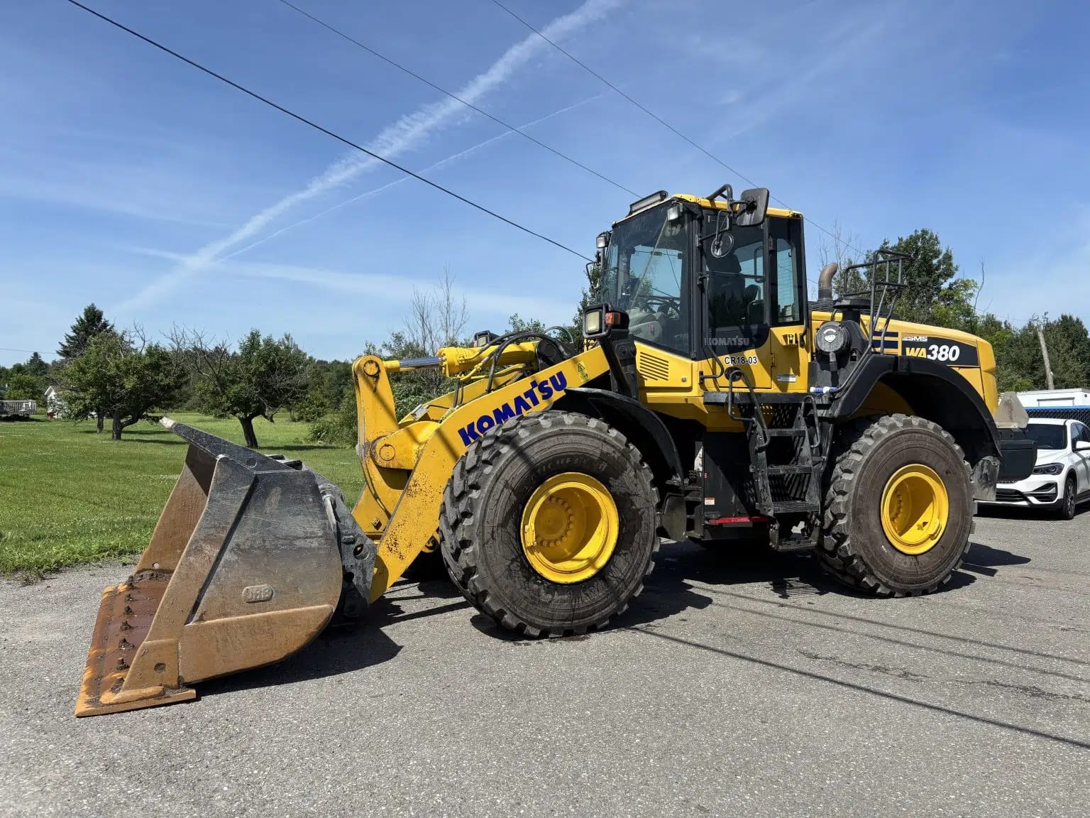 2018 komatsu wa380-8