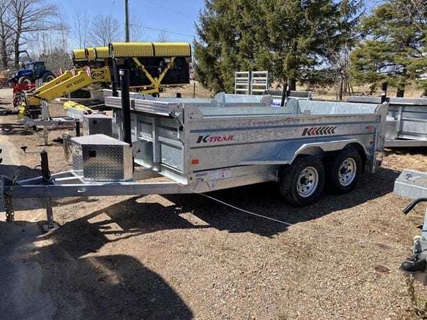2025 K-TRAIL 12 ft Fixed Tandem Axle