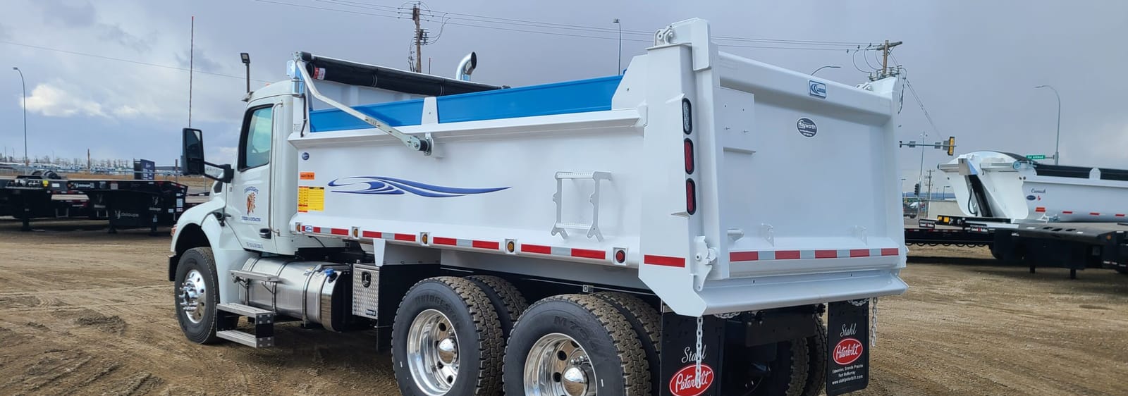 2026 Lanau 15′ Hardox 450 Outside Hoist Dump Body